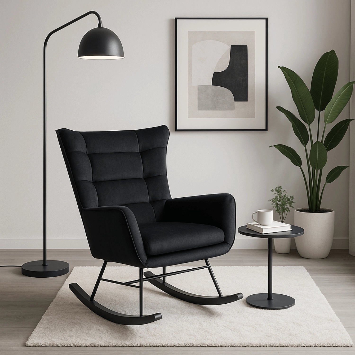 JACKSON Schaukelstuhl Velour