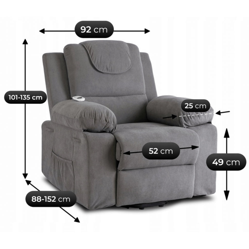 FENIX Elektrischer Liegemassagesessel