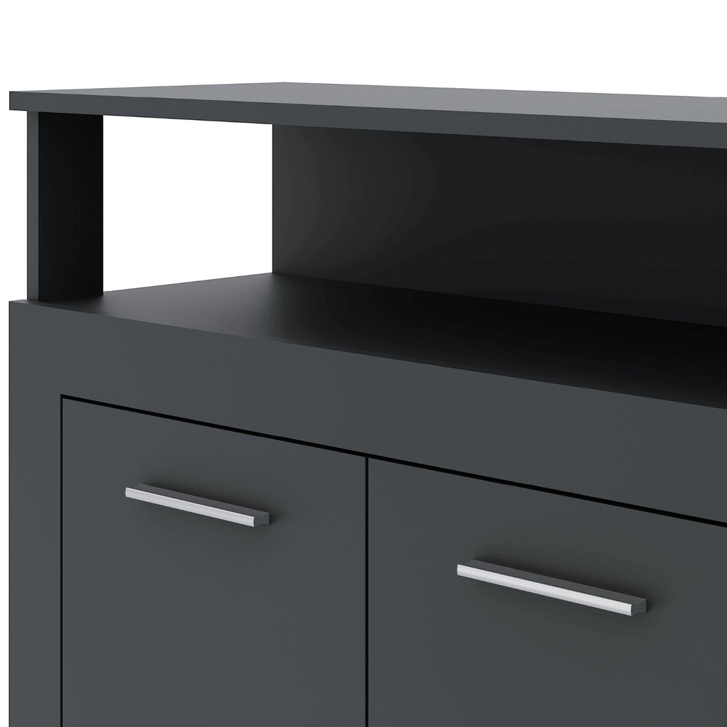 BLAGO Kommode 190cm Anthrazit