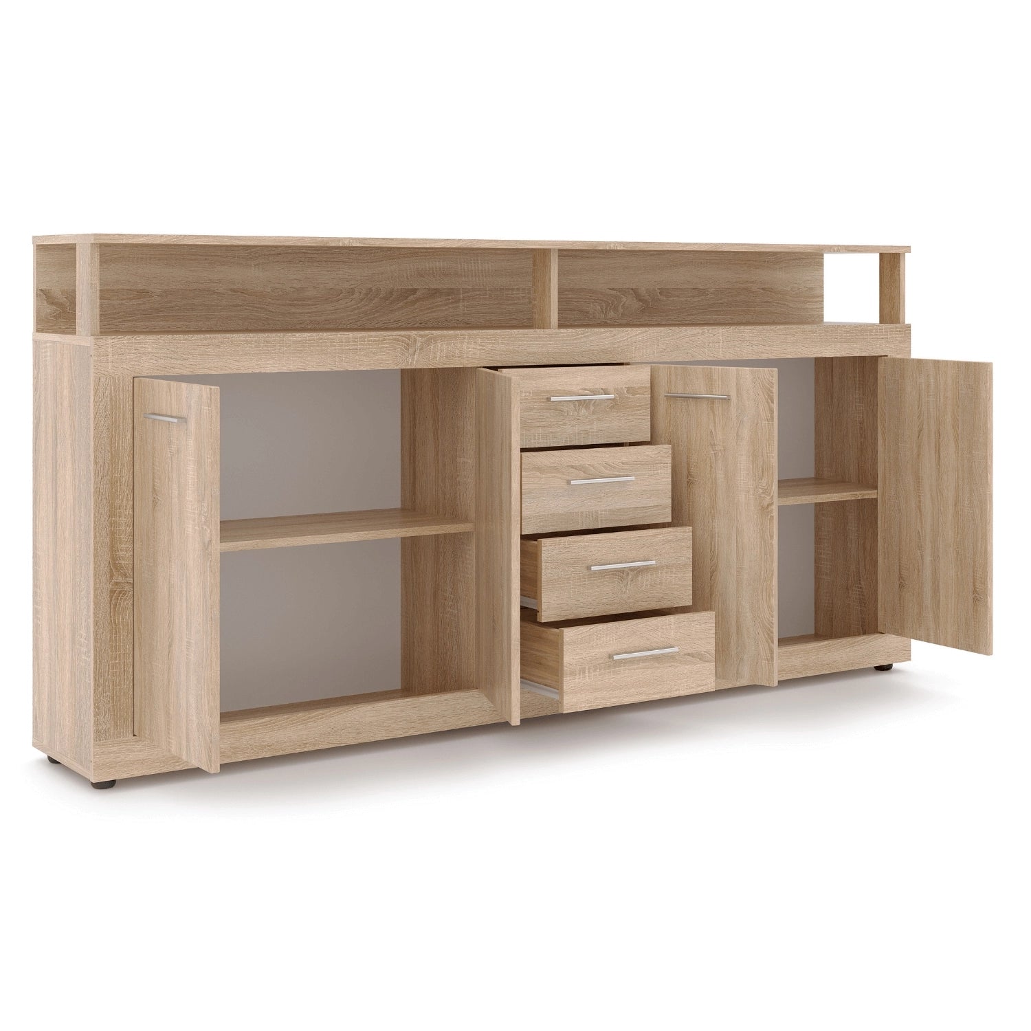 BLAGO Kommode 190 cm Sonoma-Eiche