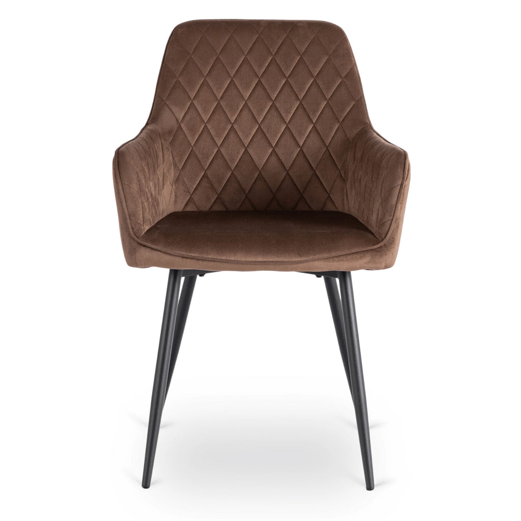 BRESSO-Stuhl Velour