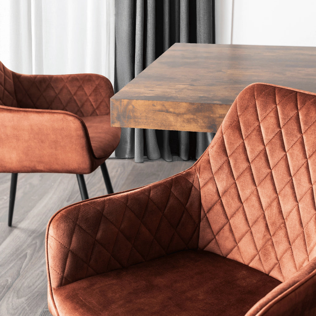 BRESSO-Stuhl Velour