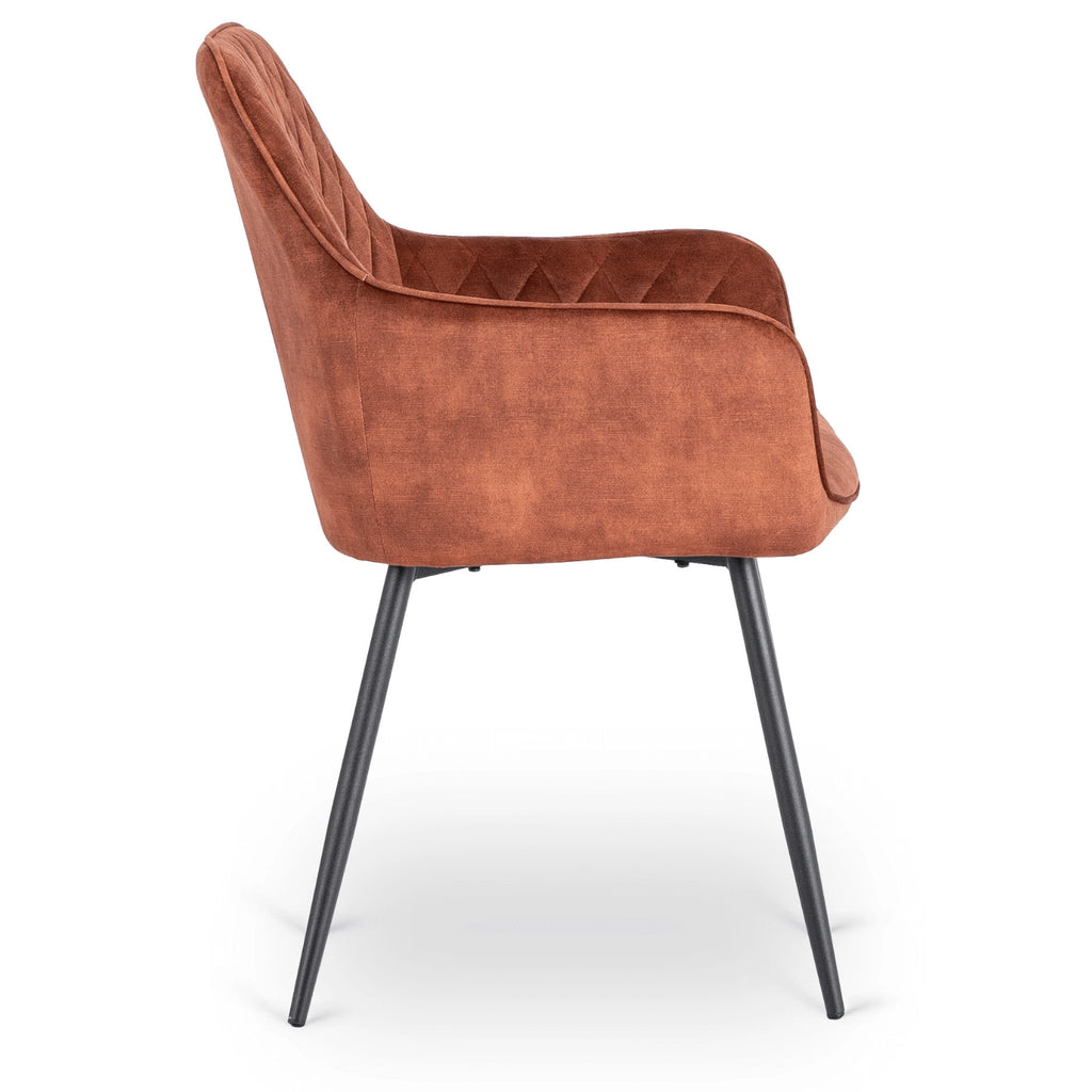 BRESSO-Stuhl Velour