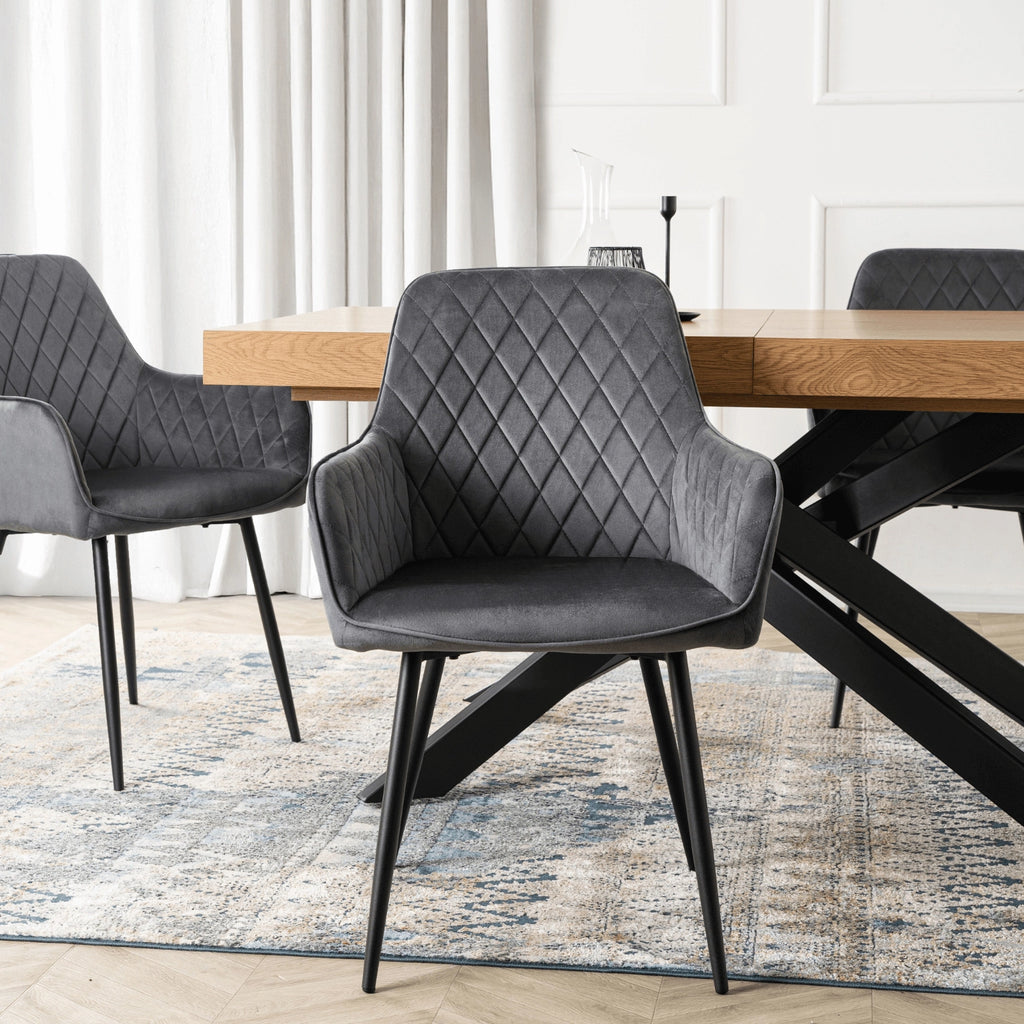 BRESSO-Stuhl Velour