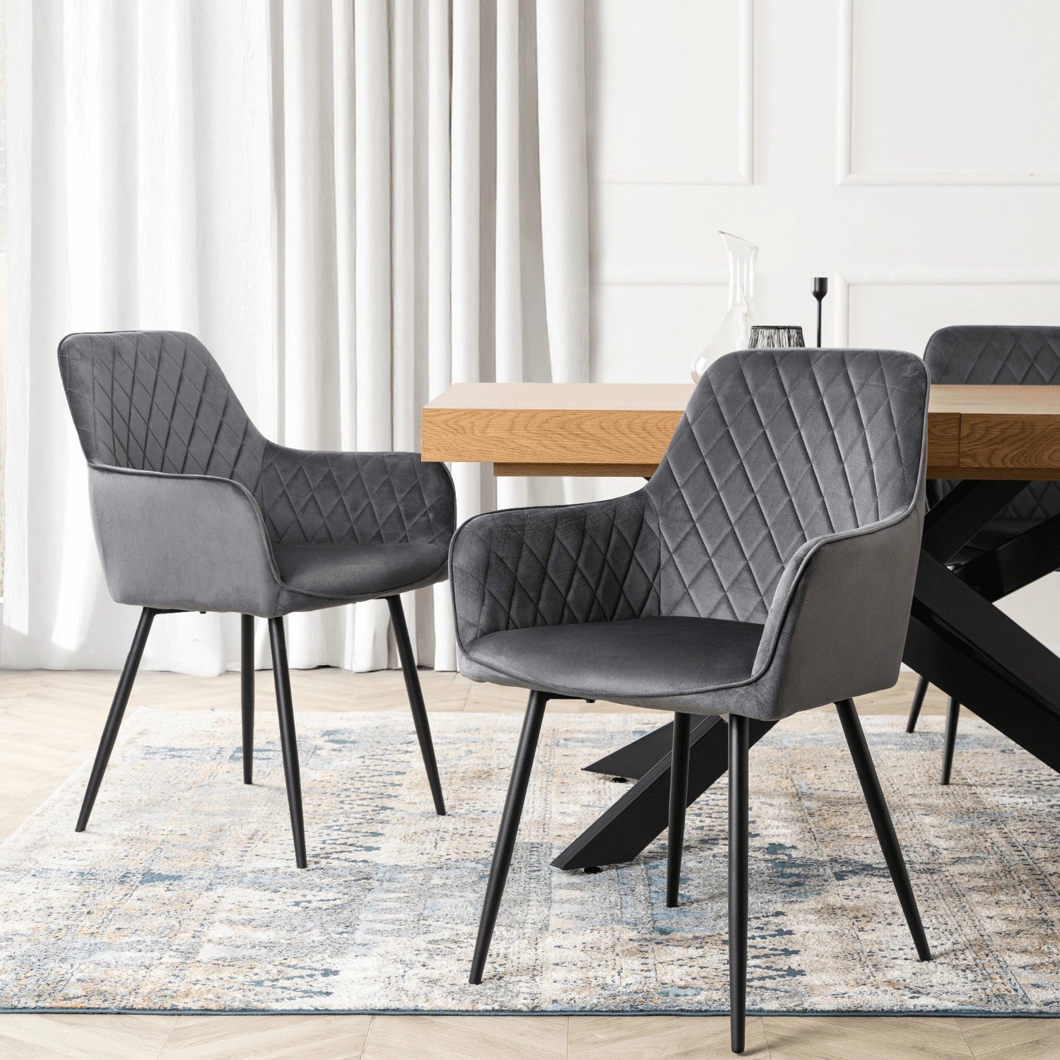 BRESSO-Stuhl Velour