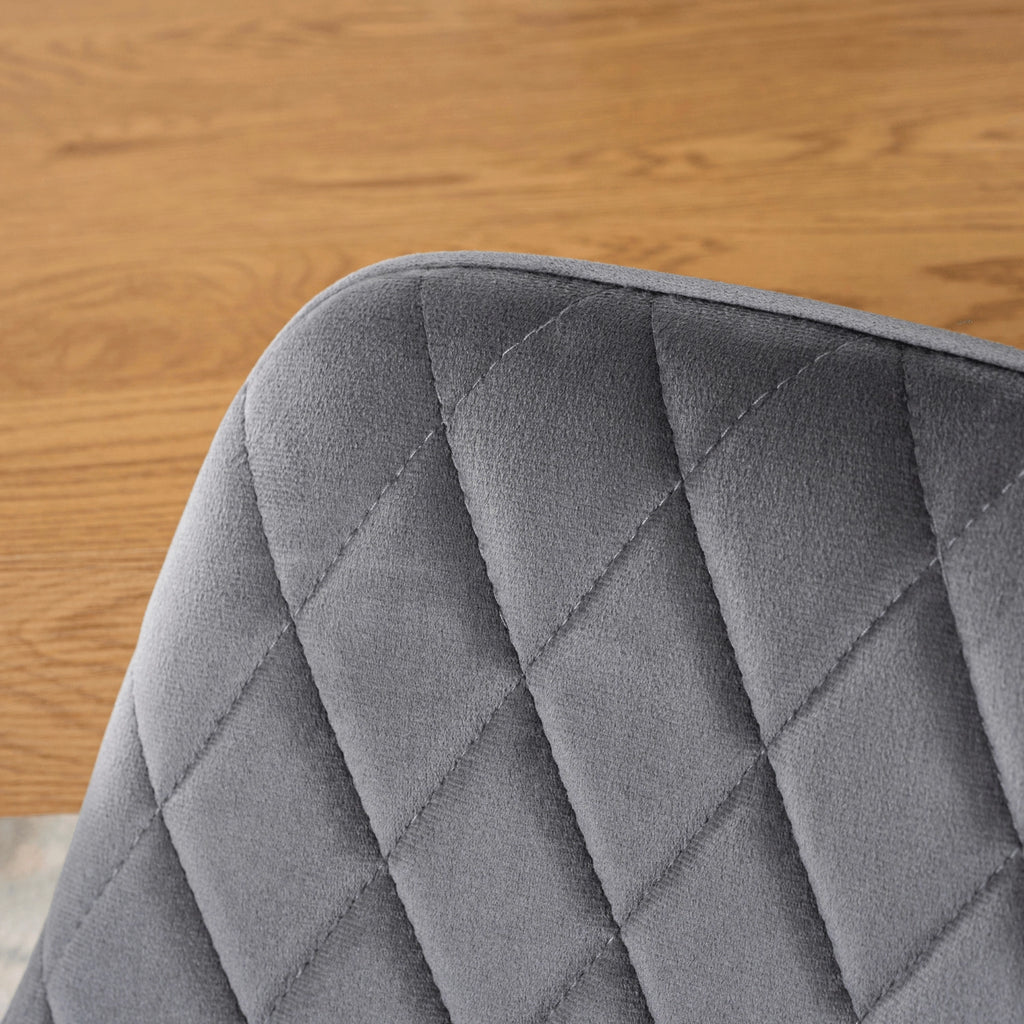 BRESSO-Stuhl Velour