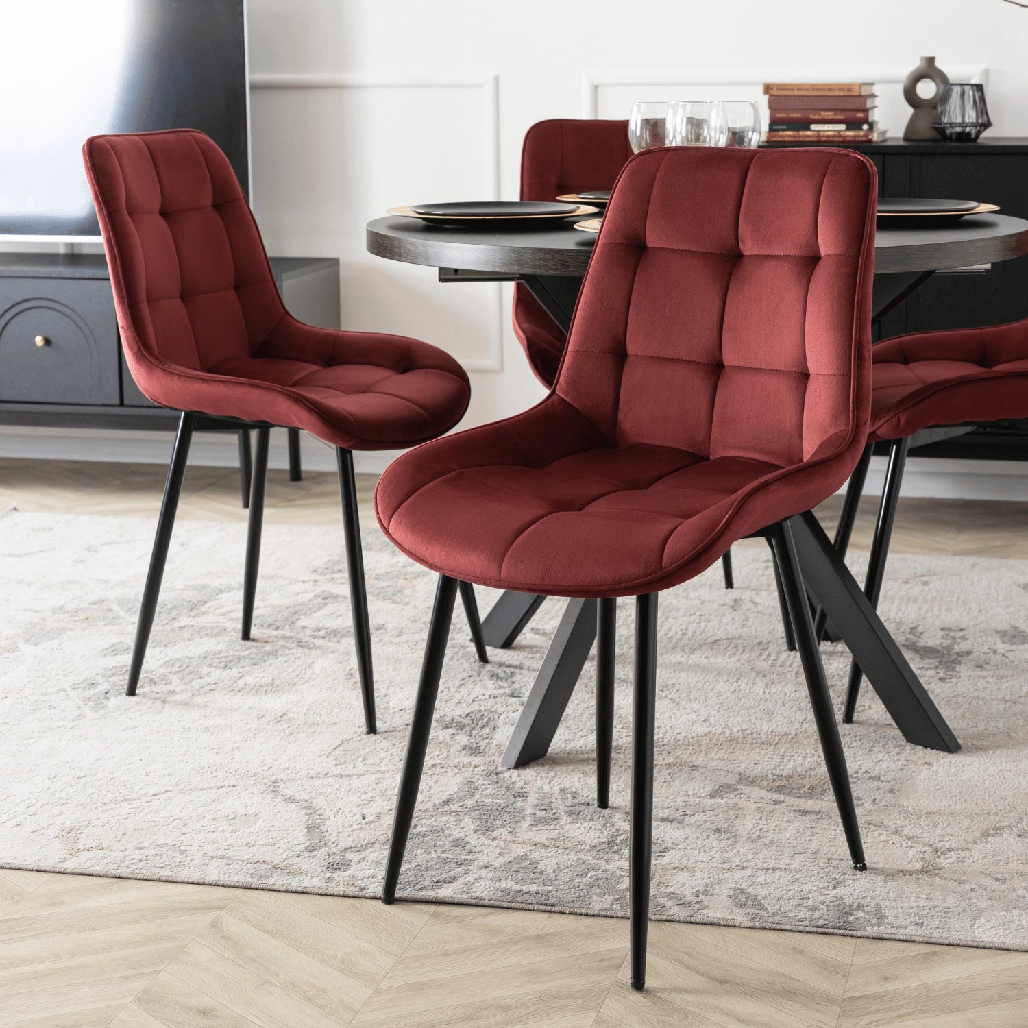 CHRIS Stuhl Velour
