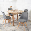 NEVEL Stuhl Stoff