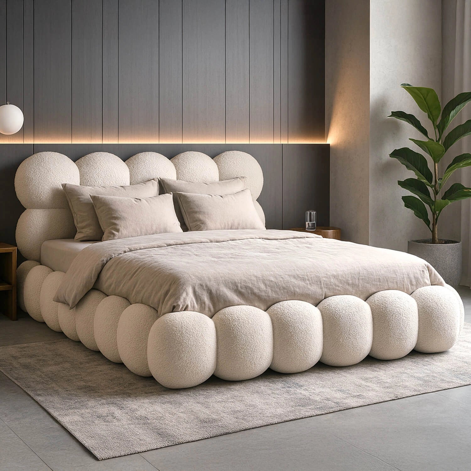 Bett 140x200 ANKARA mit Behälter