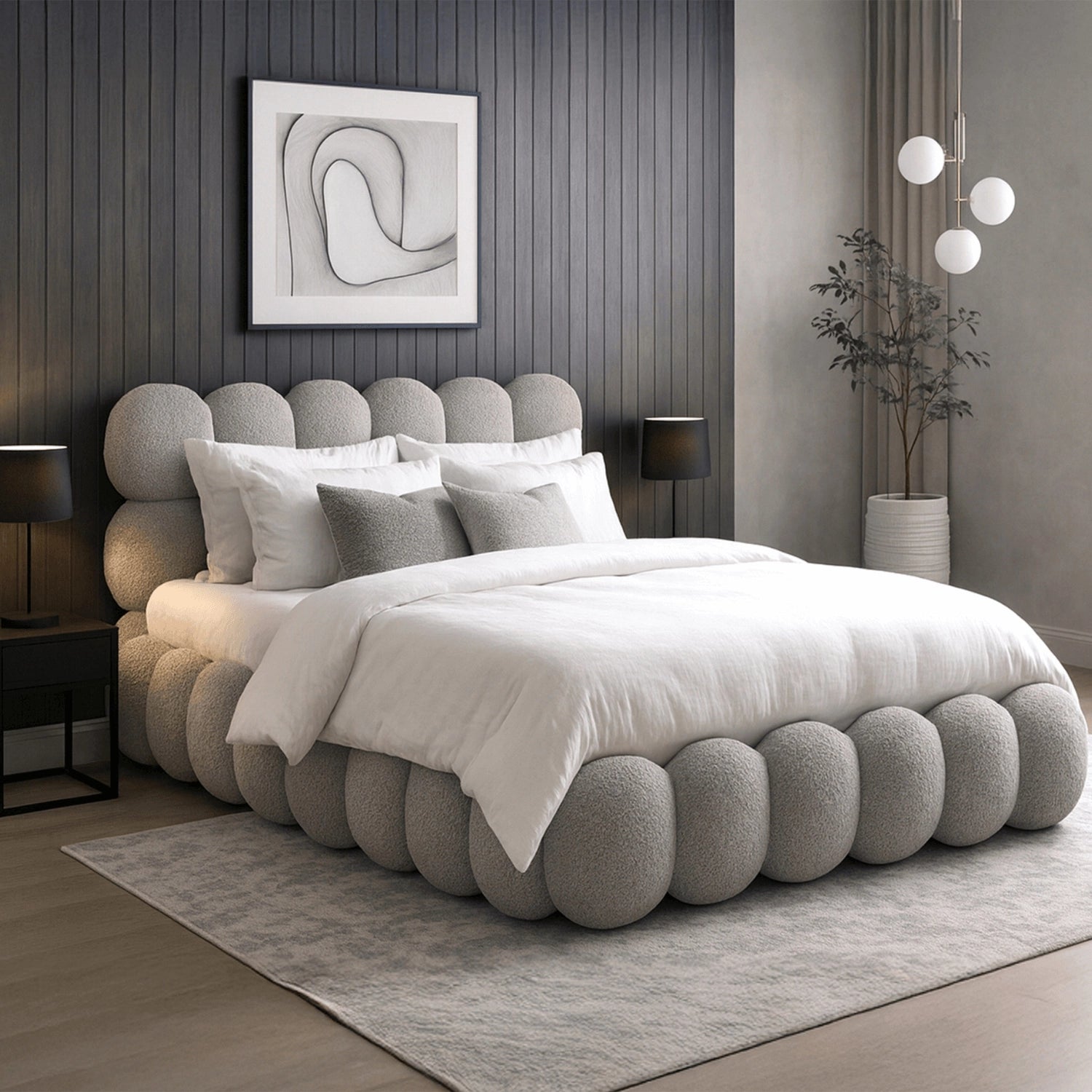 Bett 140x200 ANKARA mit Behälter