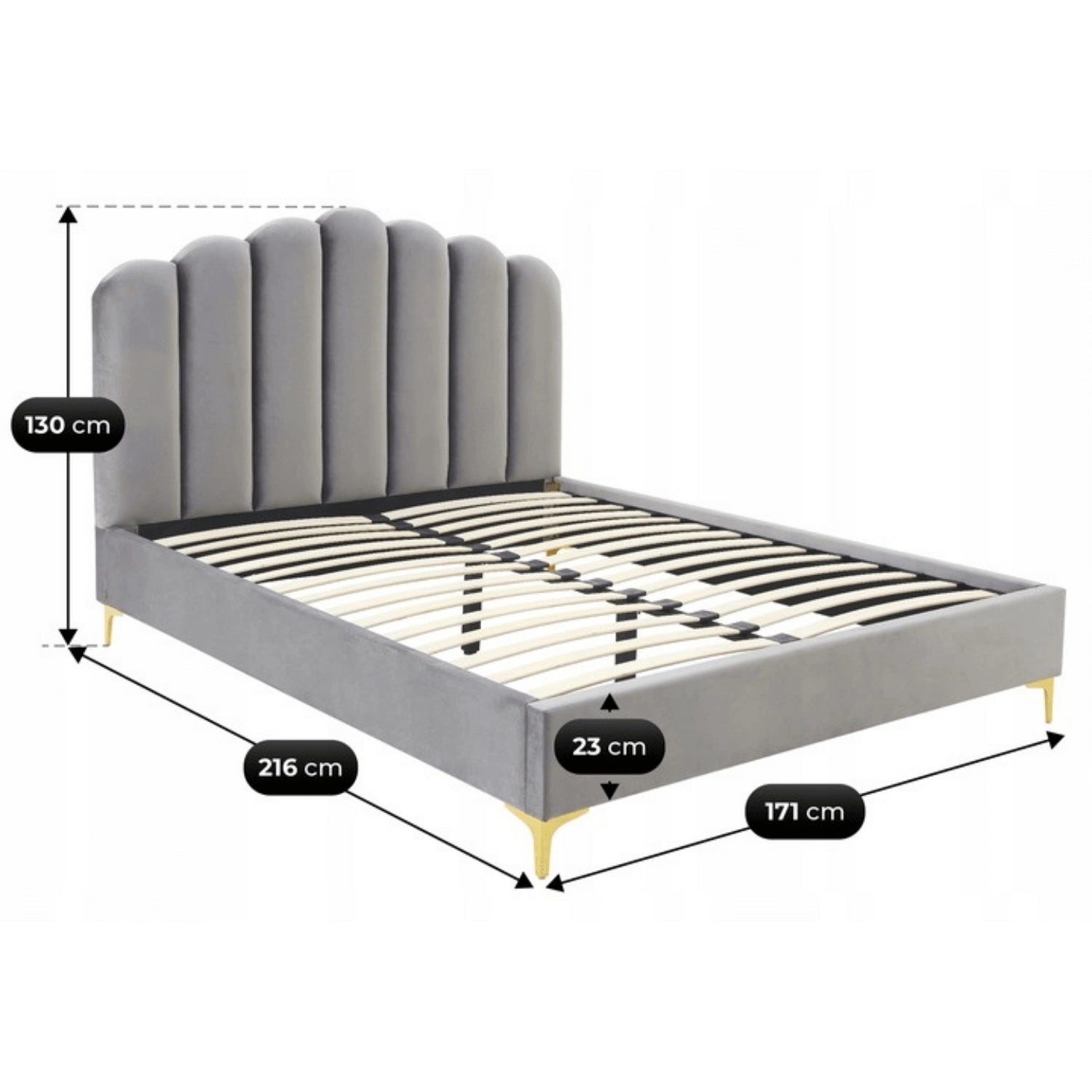 Bett 160x200 GEMINI