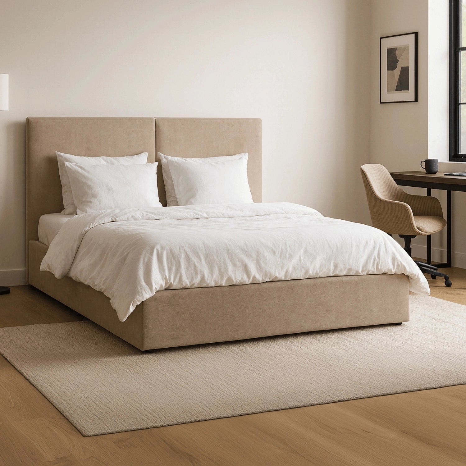 Bett 160x200 MARSEILLE mit Behälter
