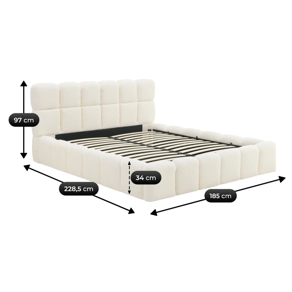 Bett MURCIA 160x200 mit Container