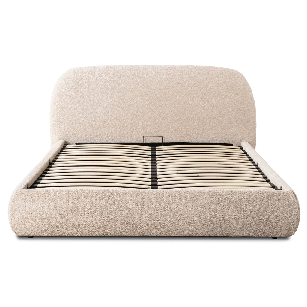 Bett 160x200 ROSSO mit Bouclé