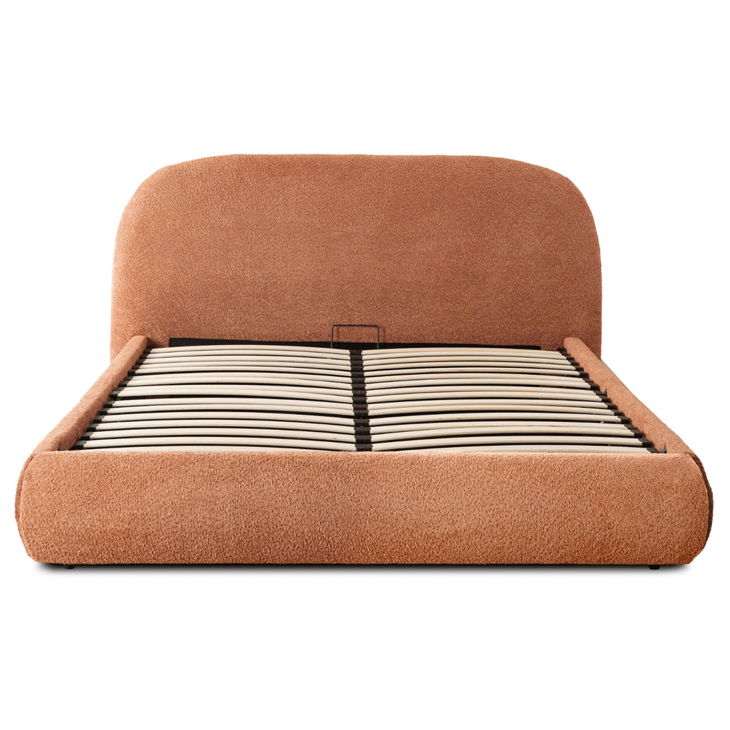 Bett 160x200 ROSSO mit Bouclé