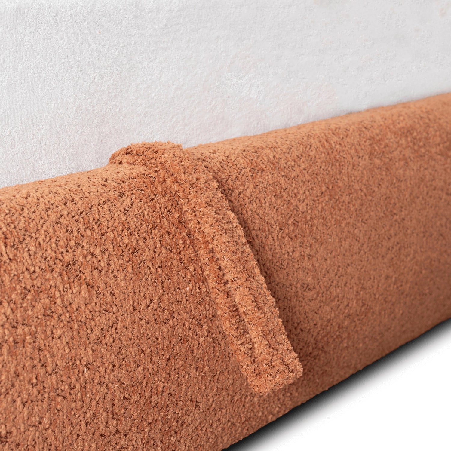 Bett 160x200 ROSSO mit Bouclé