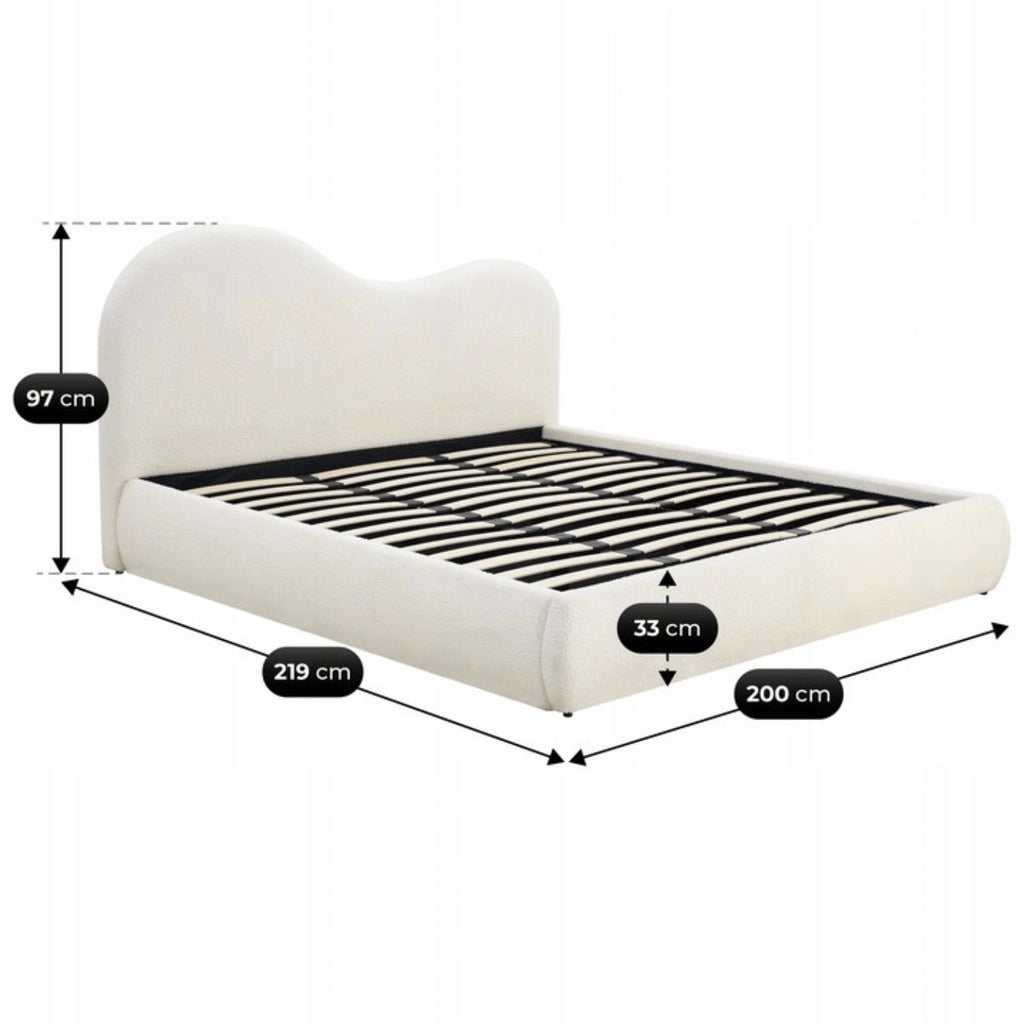 Bett 180x200 TALINN mit Behälter