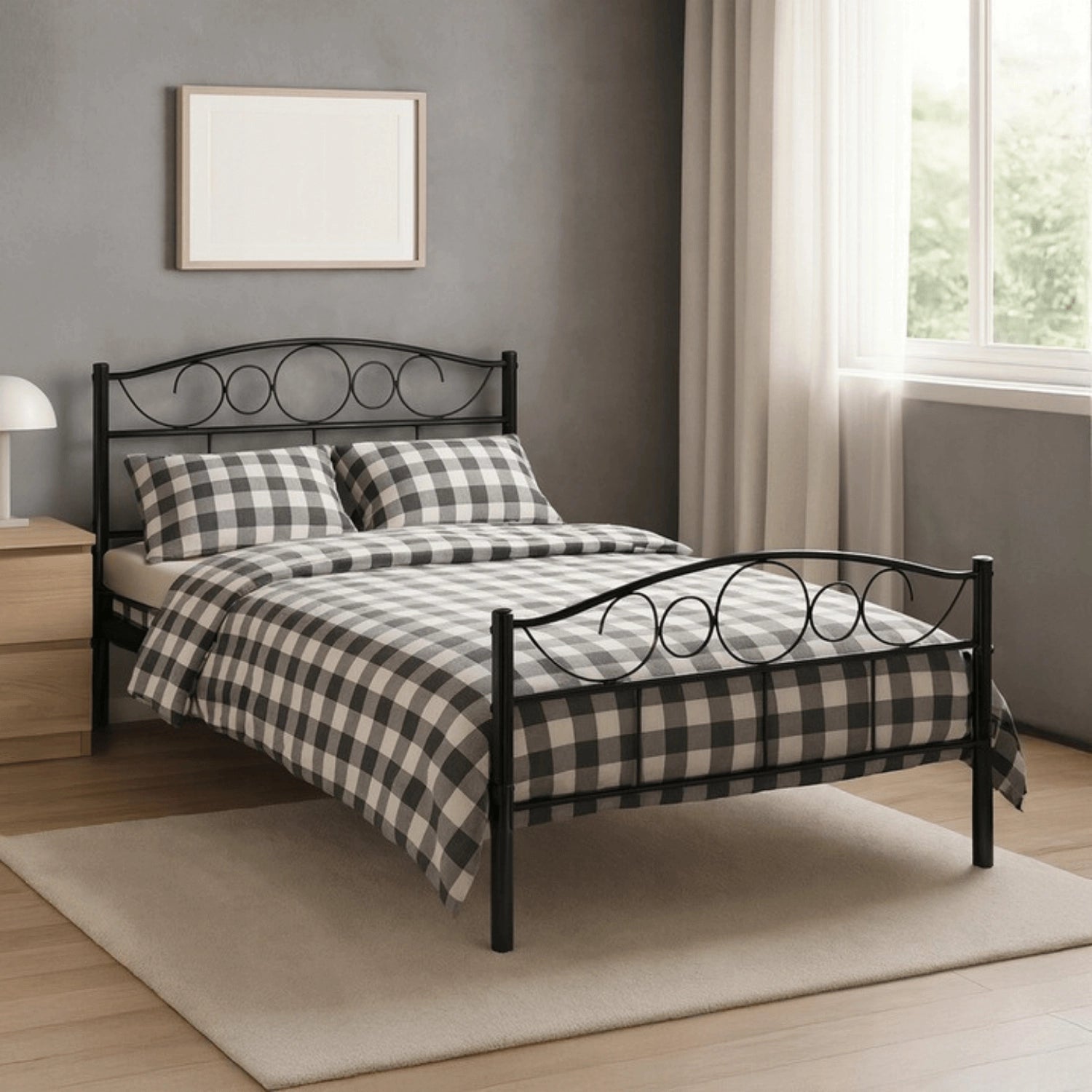 Metallbett GRIFFIN 90x200