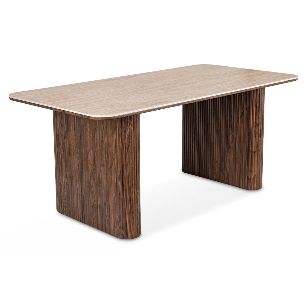 ARAMIS Keramik-Tisch 180 cm Travertin