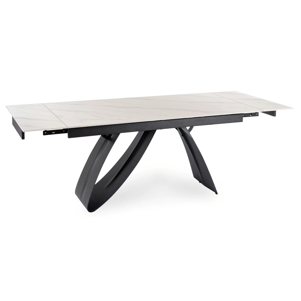 DEVON Keramik-Ausziehtisch 160–220 cm