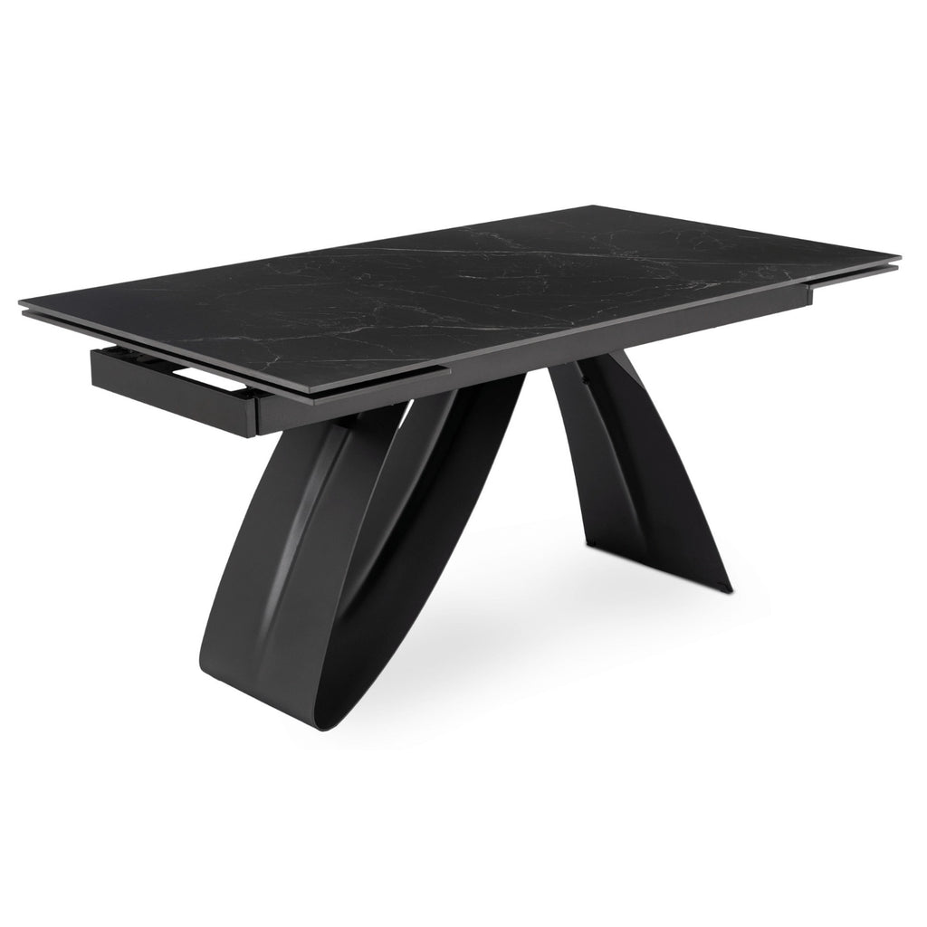 DEVON Keramik-Ausziehtisch 160–220 cm