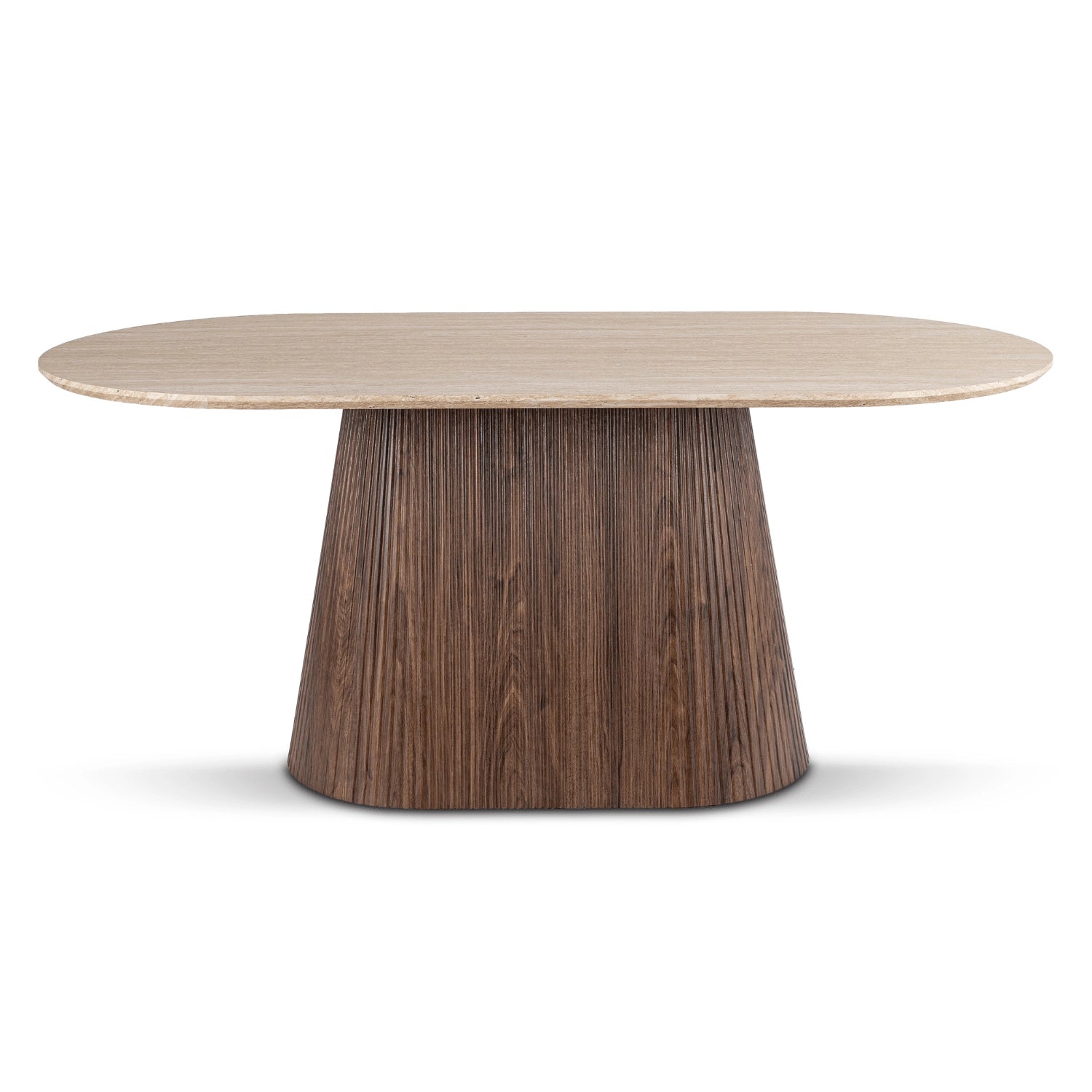 GIANNI Ovaltisch 180 cm Walnuss