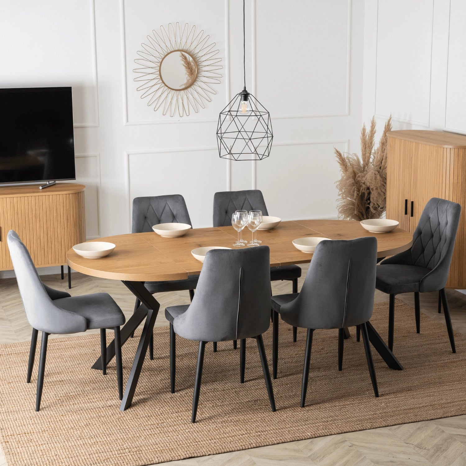 Ausziehtisch LUKAS 100–250 cm
