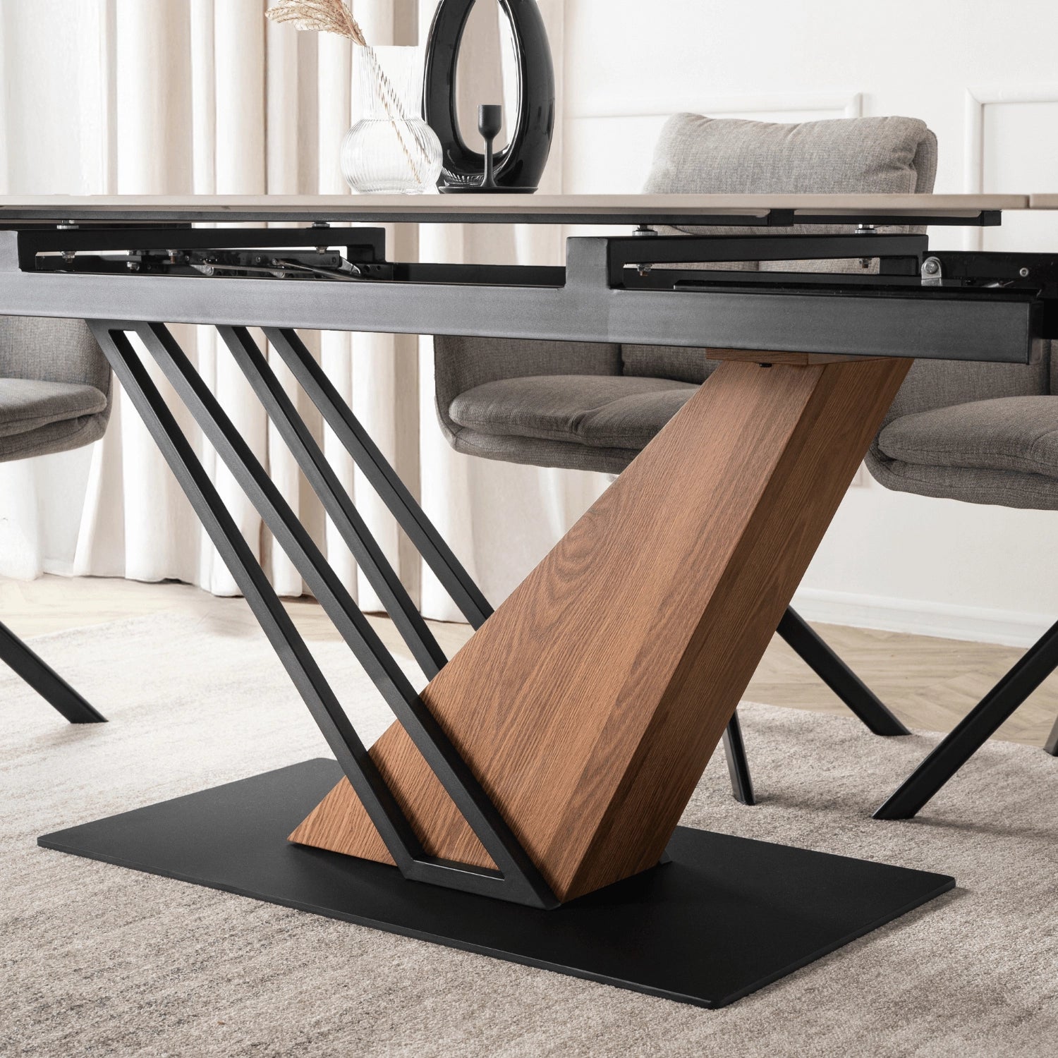 REX 2 Keramik-Ausziehtisch 180–240 cm