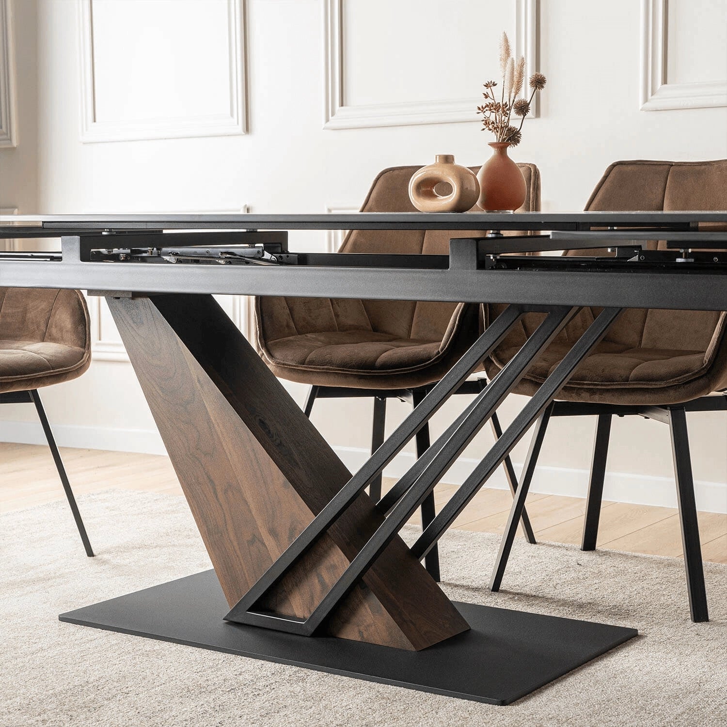 REX 2 Keramik-Ausziehtisch 180–240 cm
