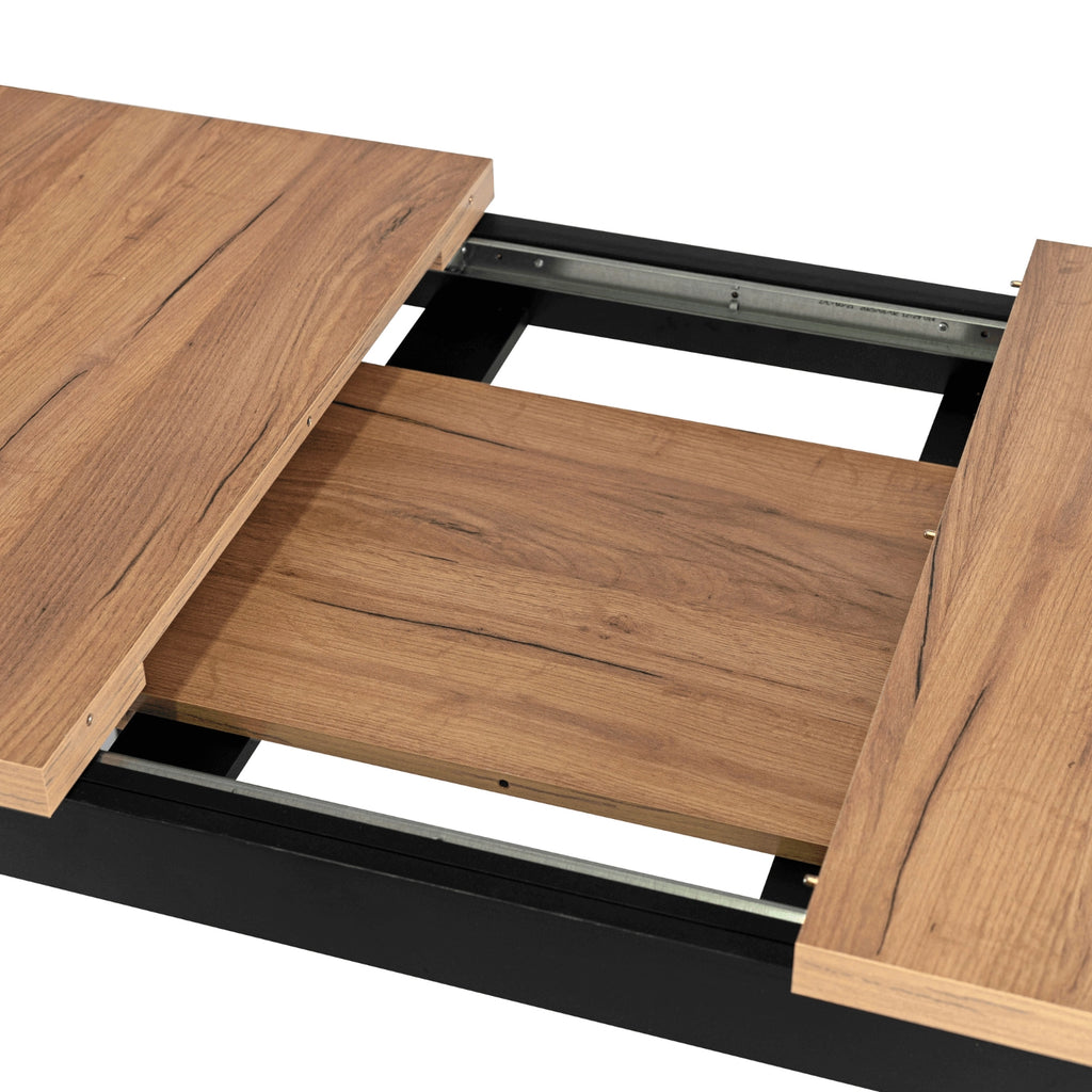 Ausziehtisch SKUBI 120–160 cm