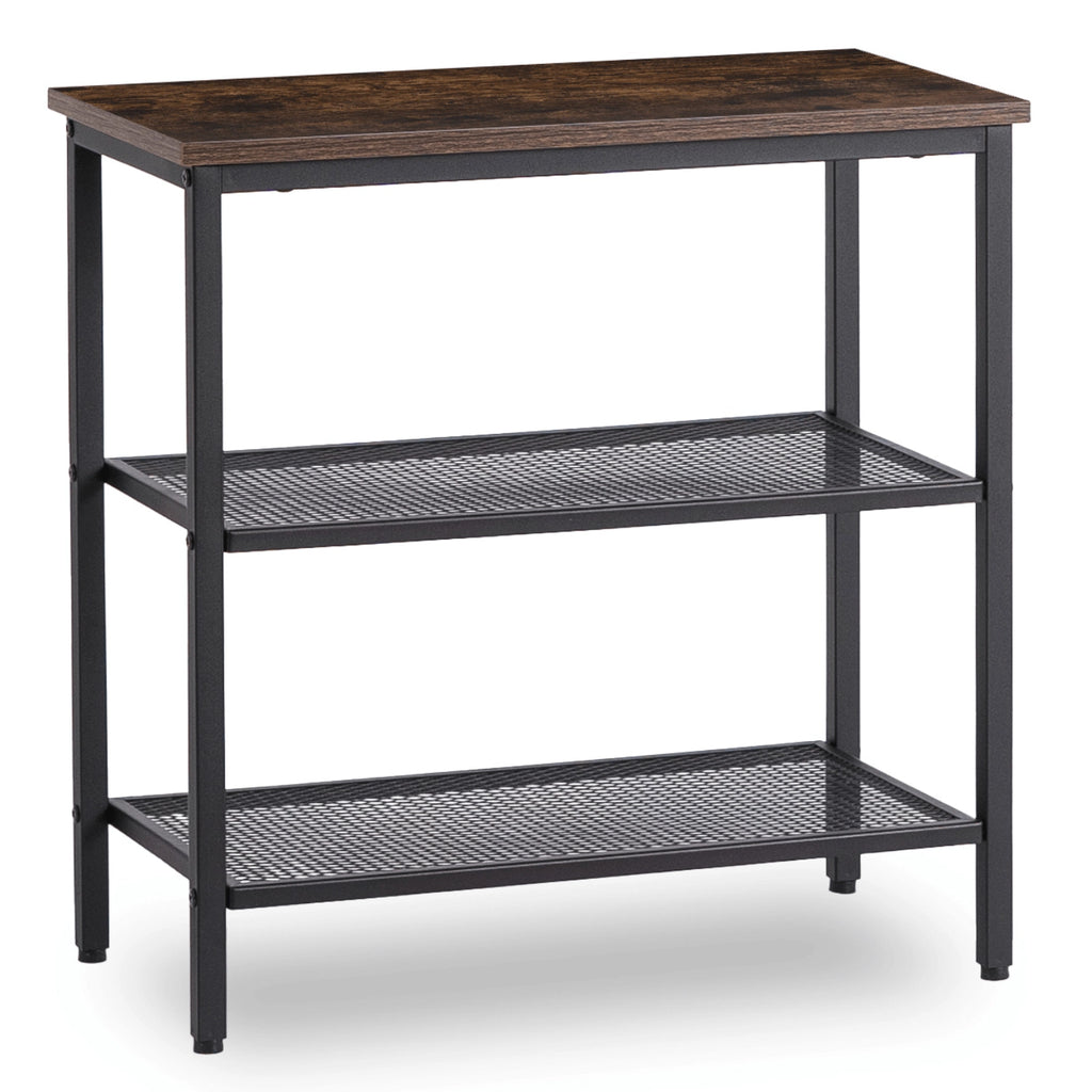 CARTER Couchtisch 60 cm Rustikale Eiche/Schwarz