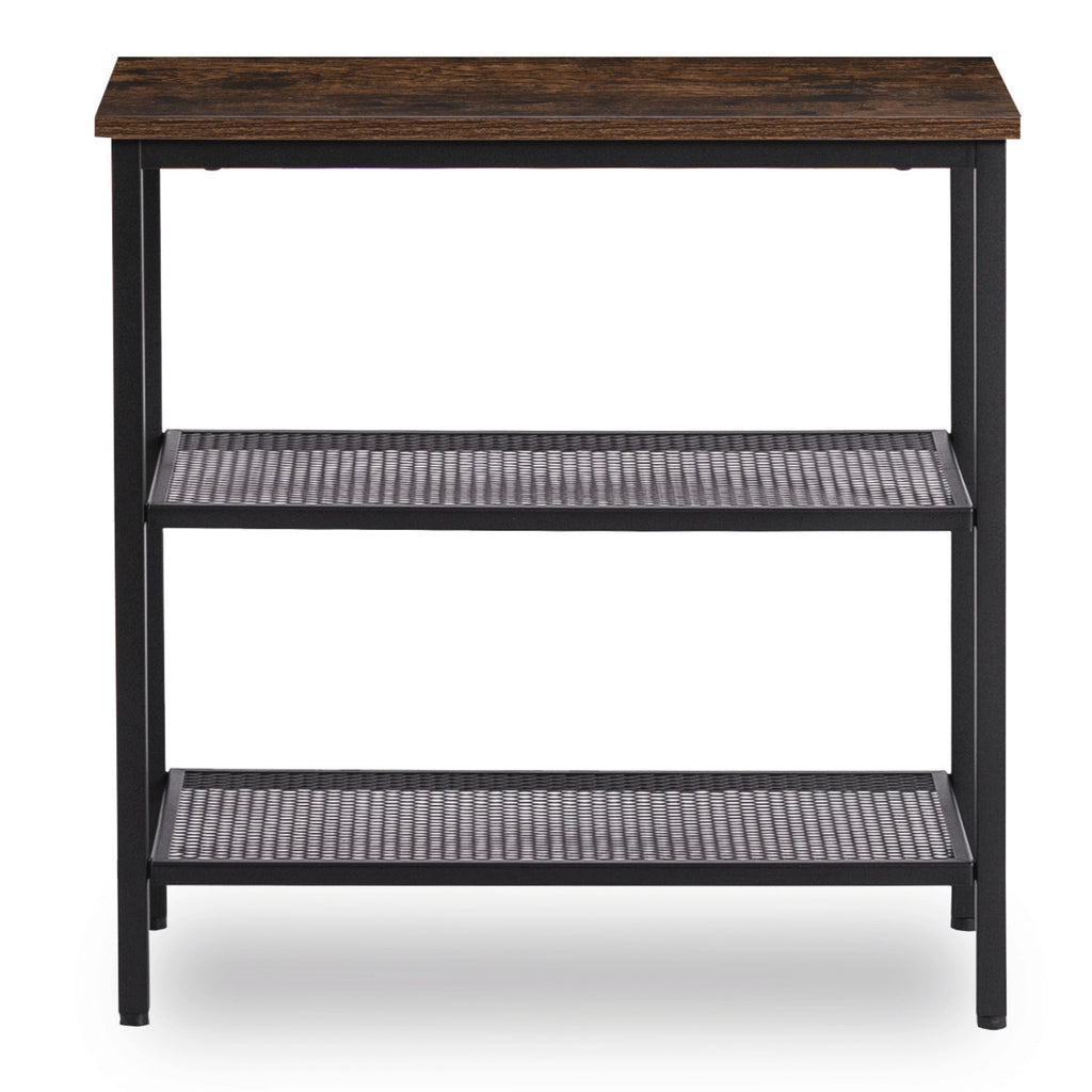 CARTER Couchtisch 60 cm Rustikale Eiche/Schwarz