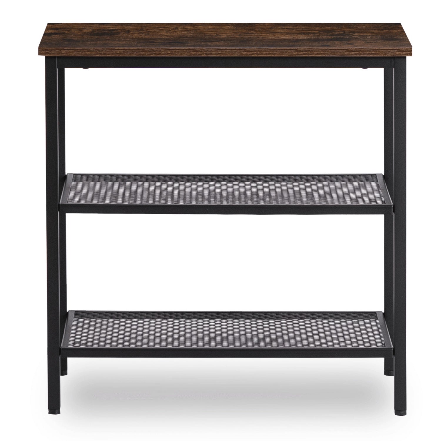 CARTER Couchtisch 60 cm Rustikale Eiche/Schwarz