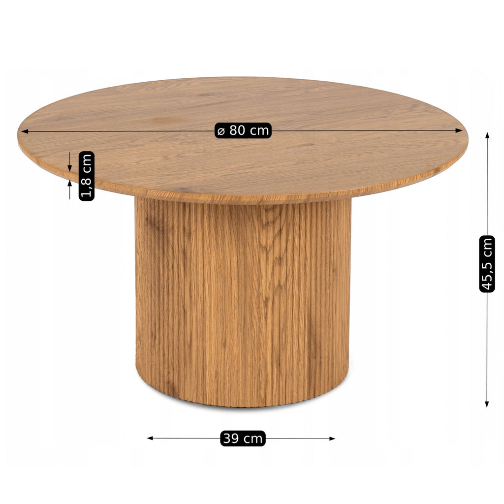 MAYLIN MAX Eichentisch Natur-Eiche