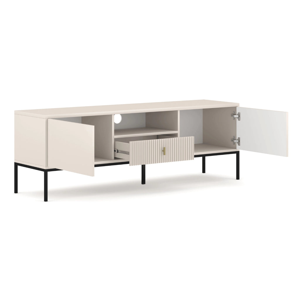 MARCOS TV-Schrank 154 cm Rillen-Front