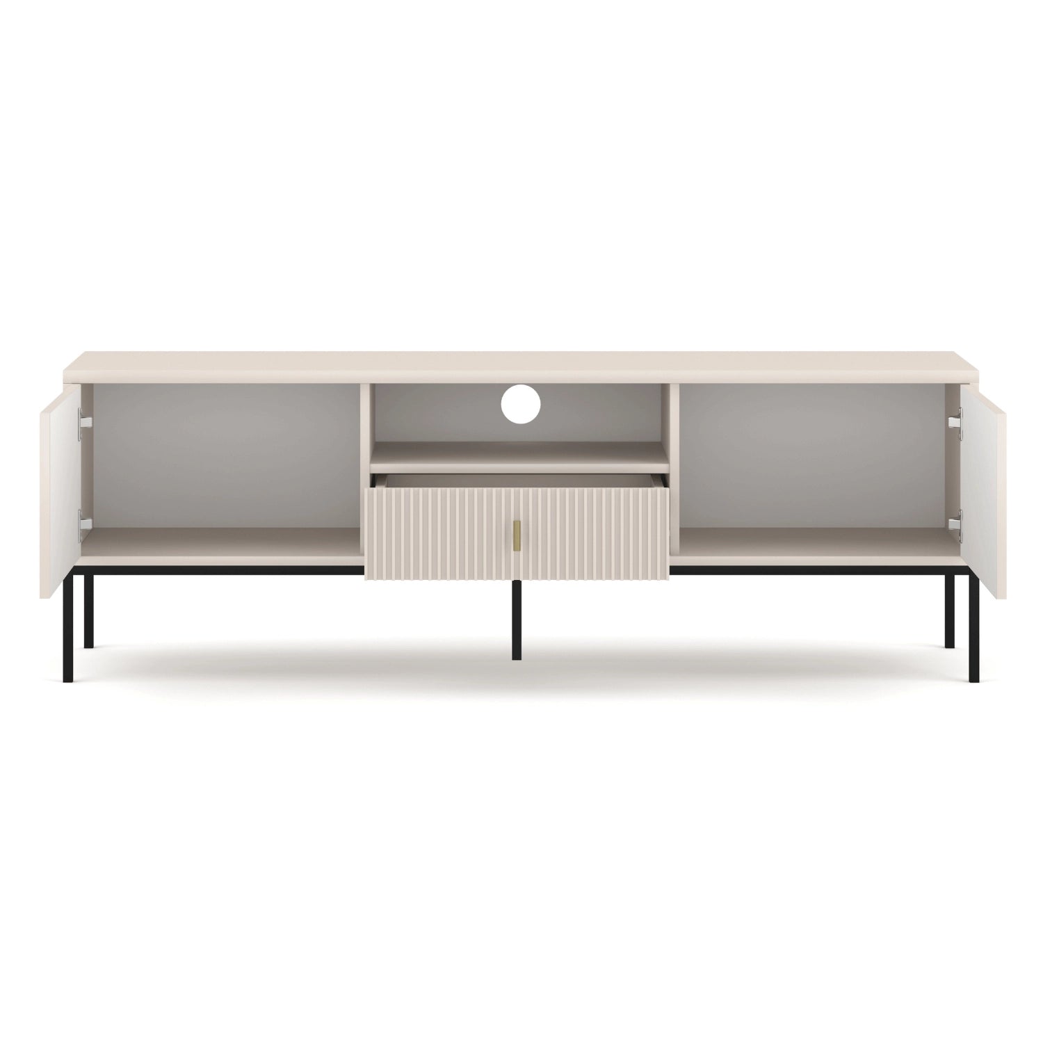 MARCOS TV-Schrank 154 cm Rillen-Front