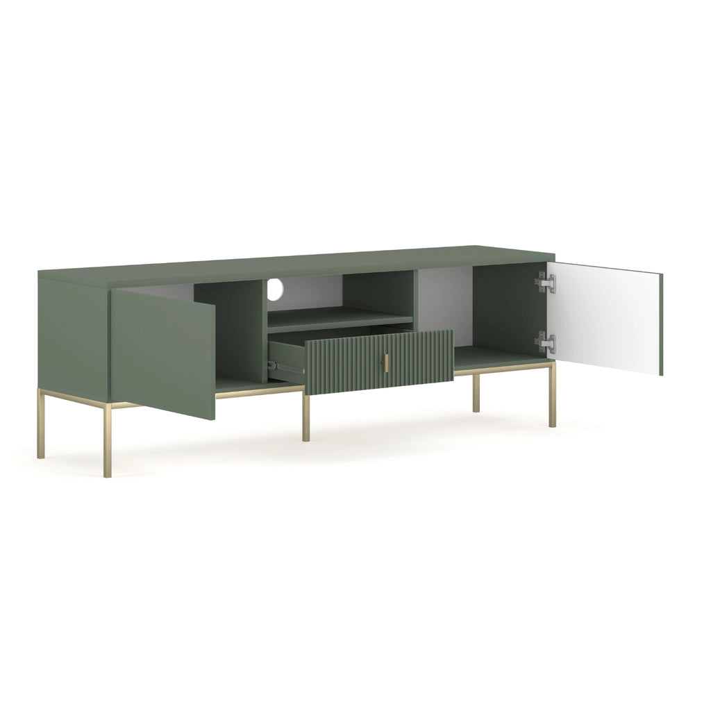 MARCOS TV-Schrank 154 cm Rillen-Front