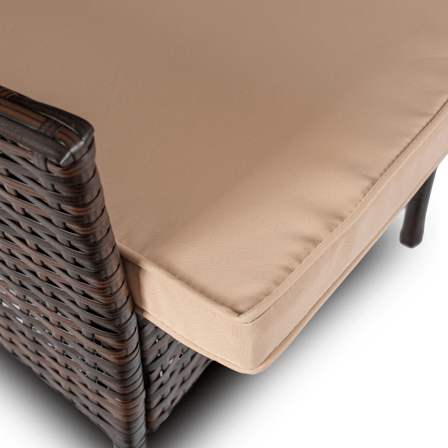 AZUL Gartenmöbel-Set Braun/Beige