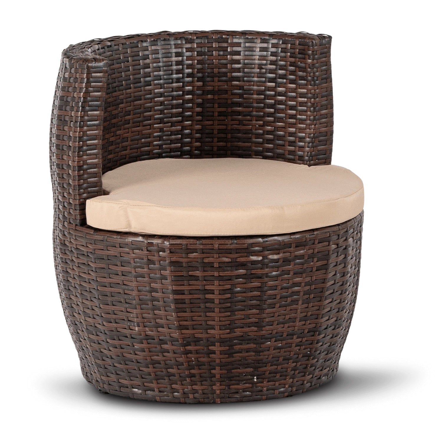 FRIO Gartenmöbel-Set Braun/Beige