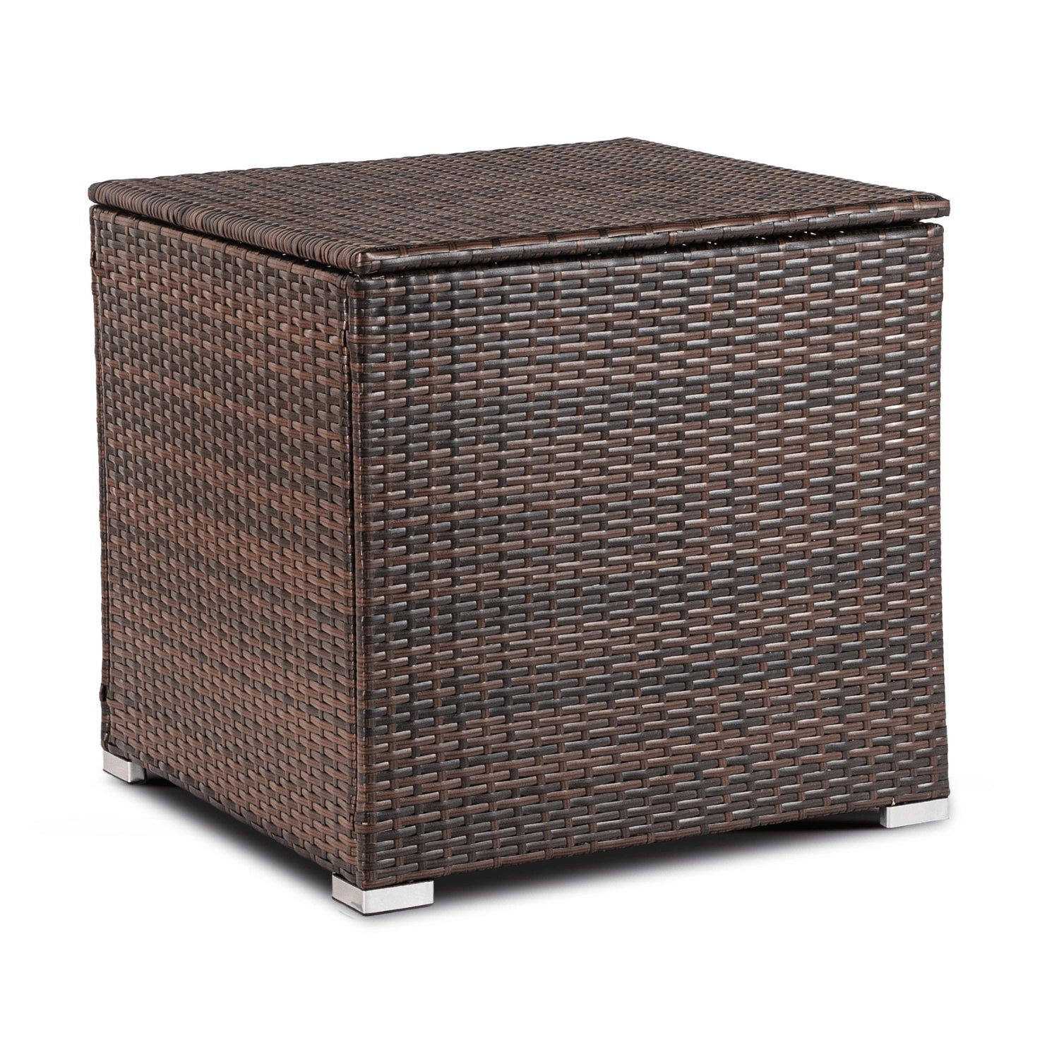 NEGRO Gartenmöbel-Set Braun/Beige