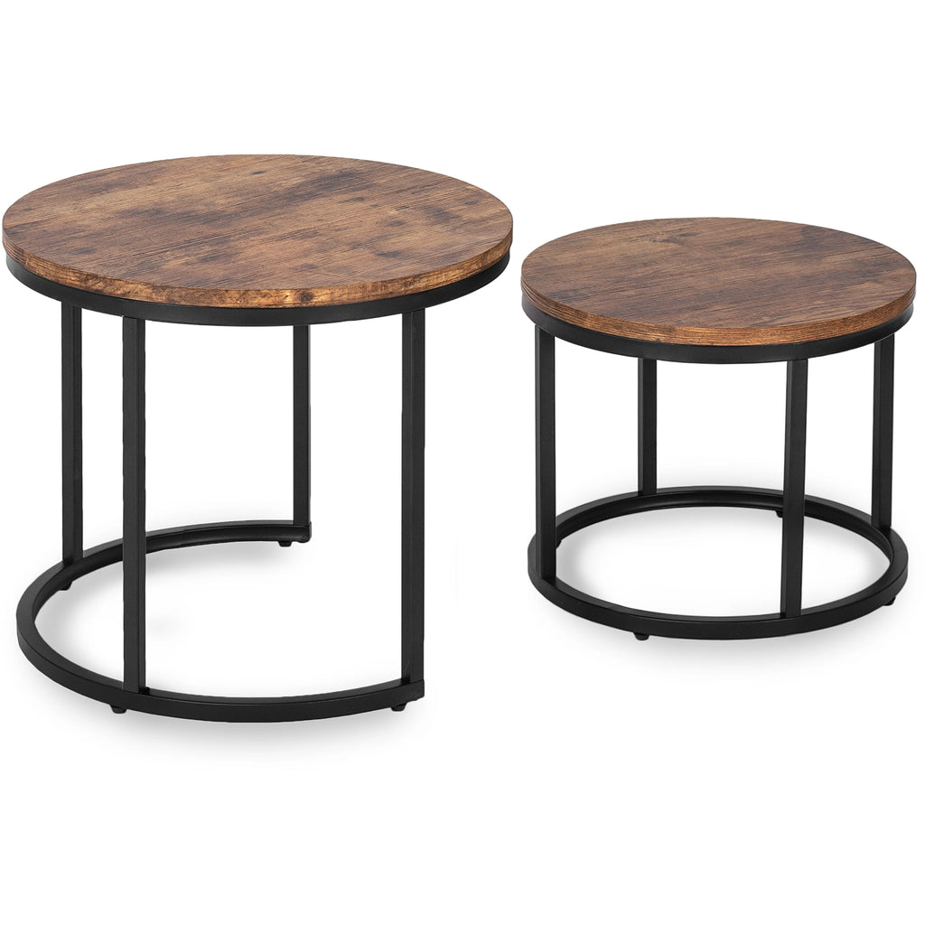 FIGO Couchtisch-Set Rustikale Eiche
