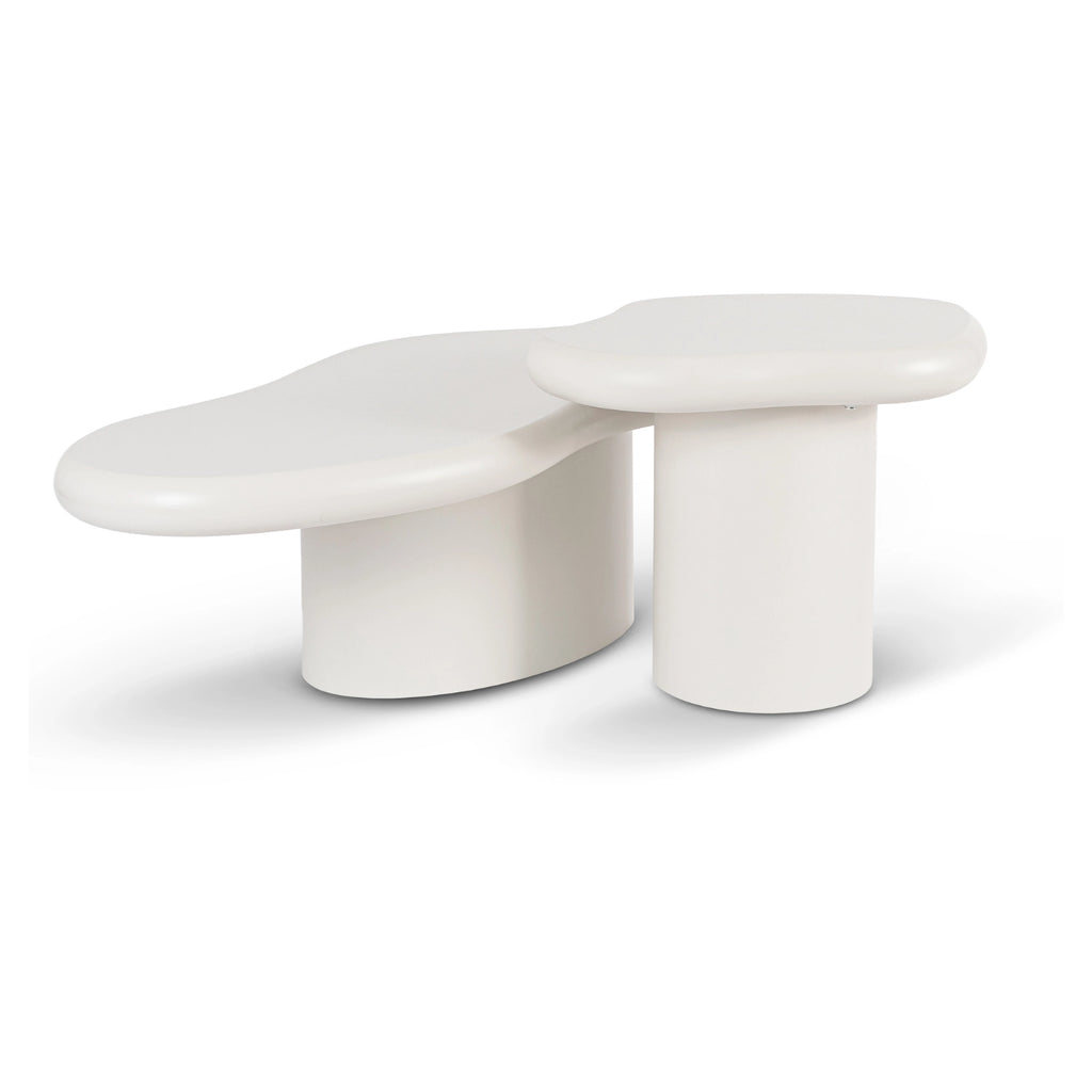 ROSALIE Couchtisch-Set Weiß