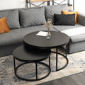 MANU MAX Couchtisch-Set Schwarz